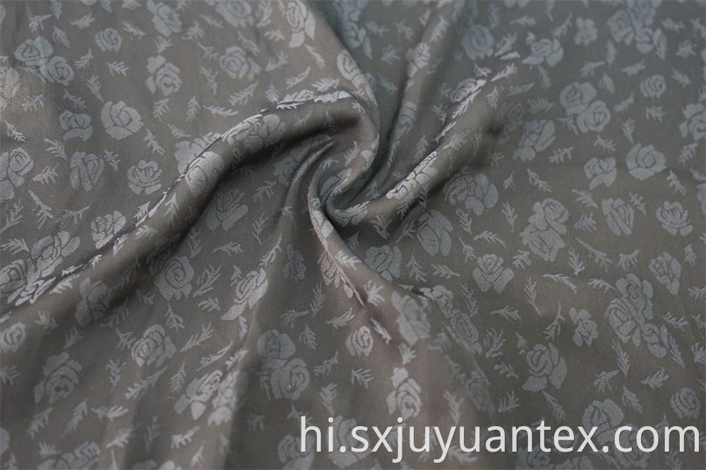 Sea Island Rose Flower Jacquard Fabric